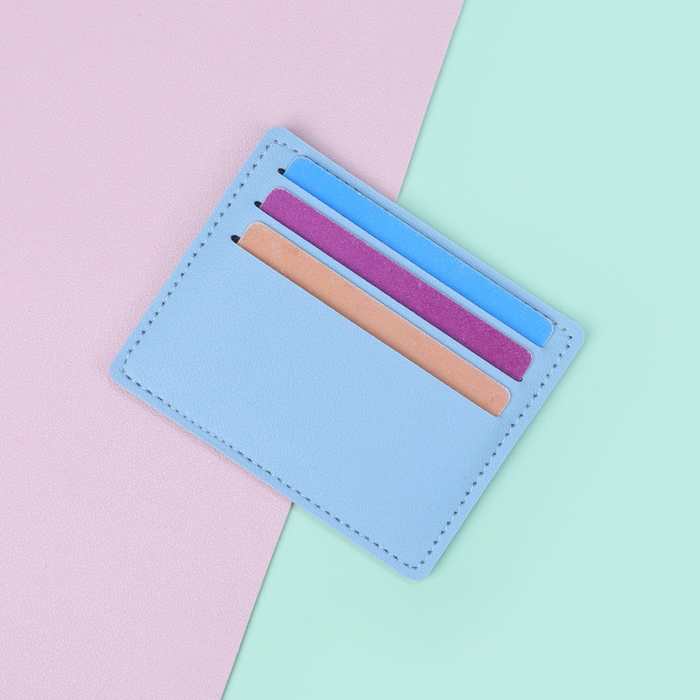 Slim Card Slot Case - New PU Leather PU Card Holder