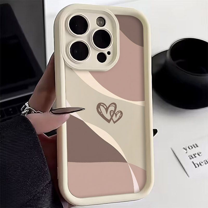 Phone Cases Motorola Edge 2025 - Phone Case Minimalist Heart Pattern For