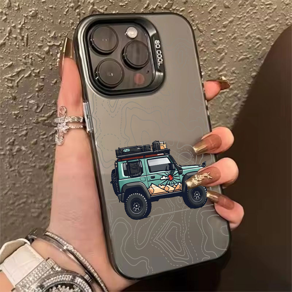 Phone Cases Xs Iphone - Simple Car Pattern Phone Case For