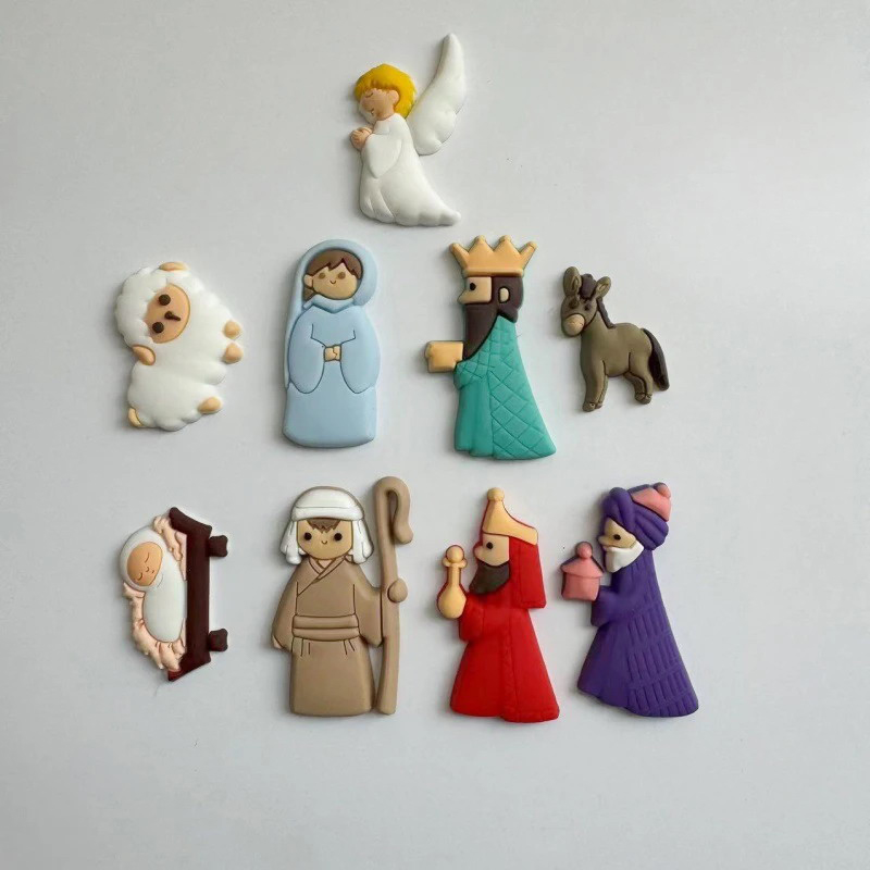 Phone Cases Jesus - 9pcs/Set Jesus Fridge Magnets DIY Accessories