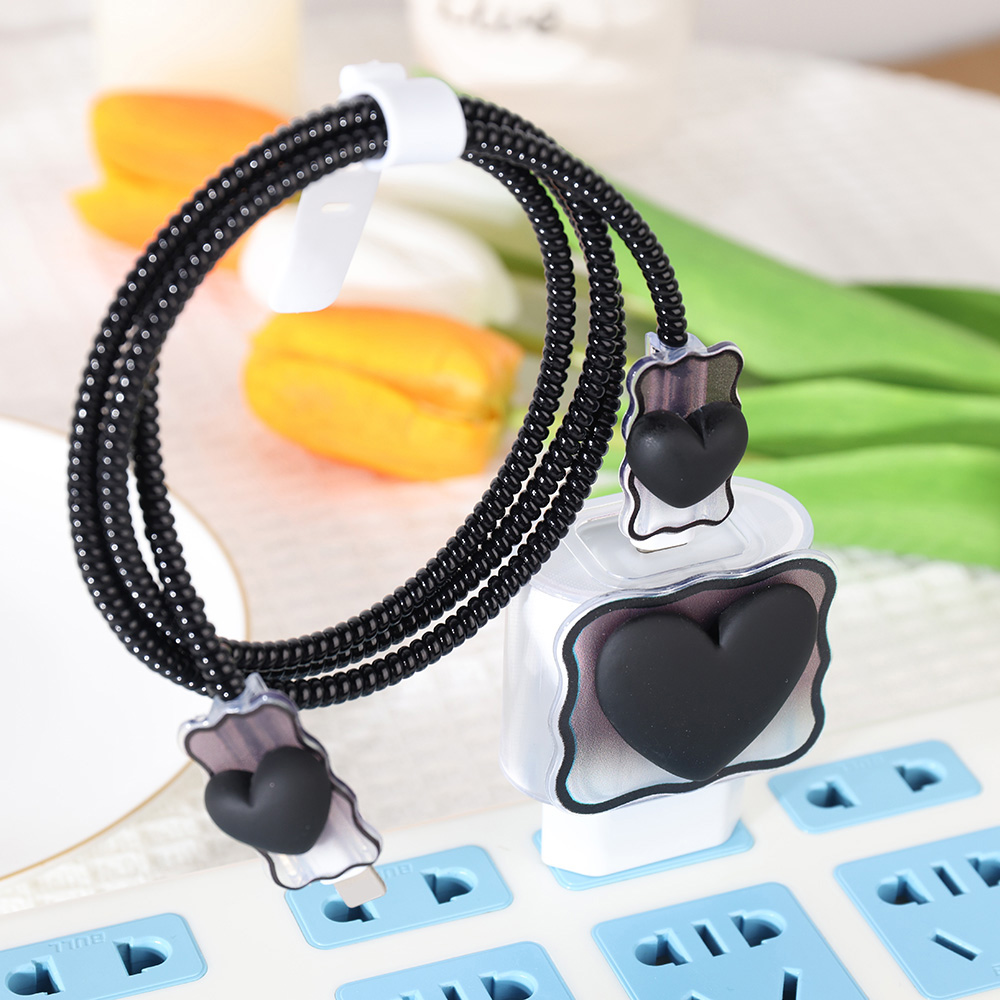 Phone Cases Eu - New Cartoon Charger Data Cable Case