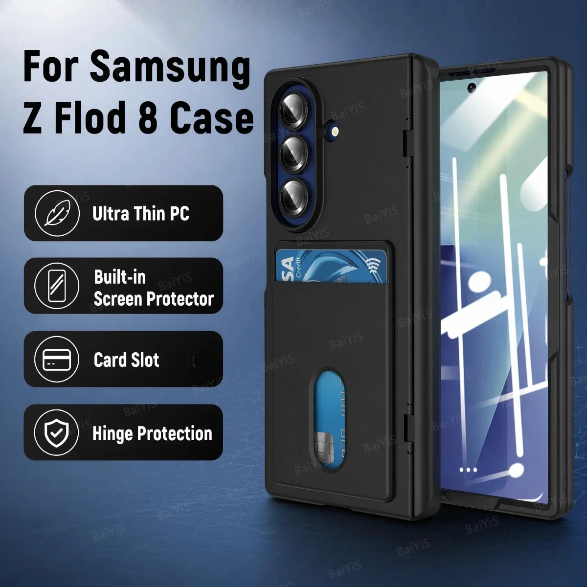 Business Slim Matte Card Slot  - Slim Card Slot Case 评论和价格