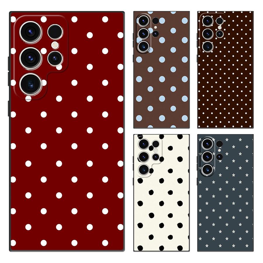 Retro Polka Dots Funda Phone C - Phone Cases Polka Dot 评论和价格