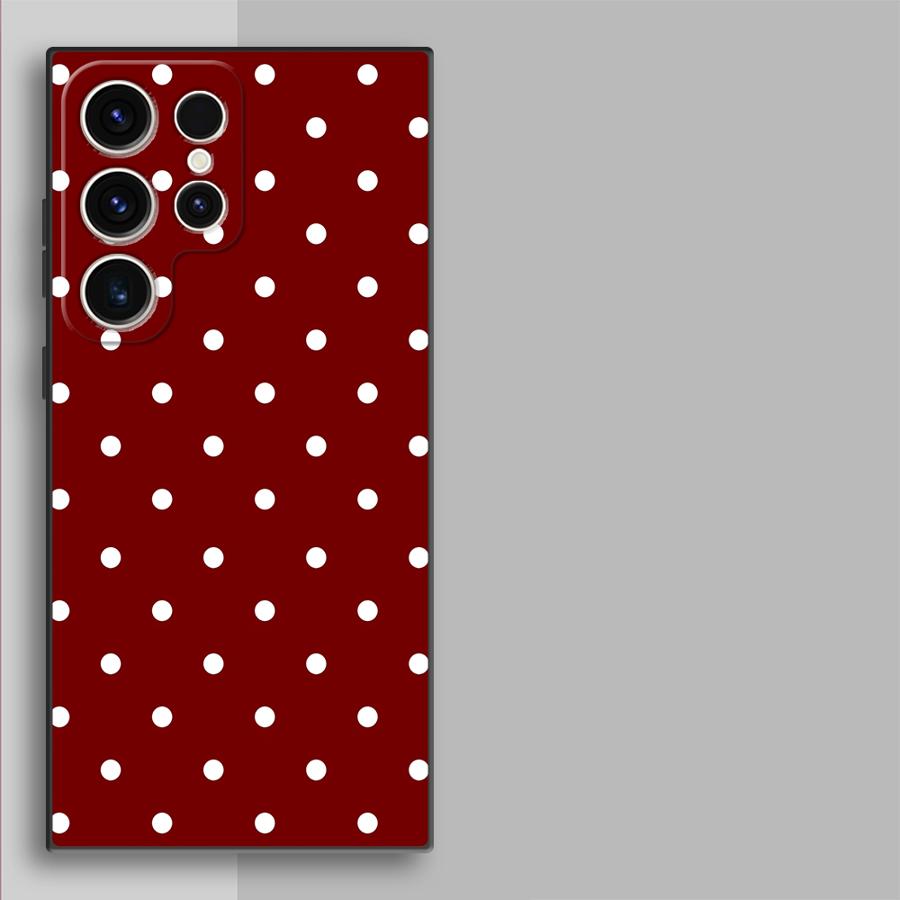 Retro Polka Dots Funda Phone C - Phone Cases Polka Dot 评论和价格