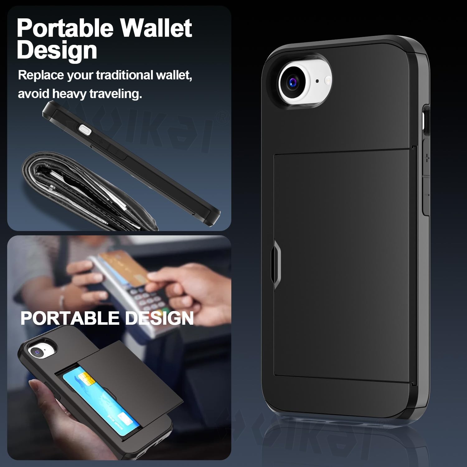 Case For iPhone 17e 17 Pro Max - Slim Card Slot Case 评论和价格