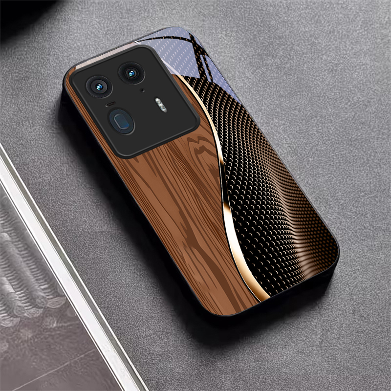 Fiber Gold Trim Black Glass Ph - Phone Cases Motorola 评论和价格