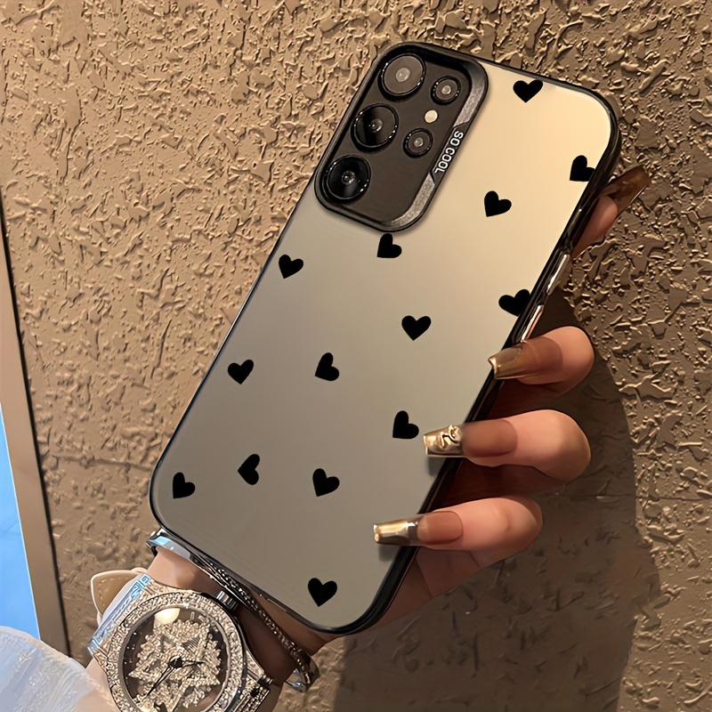 Love Heart Pattern Hard Case F - Phone Cases Motorola Edge 2025 评论和价格