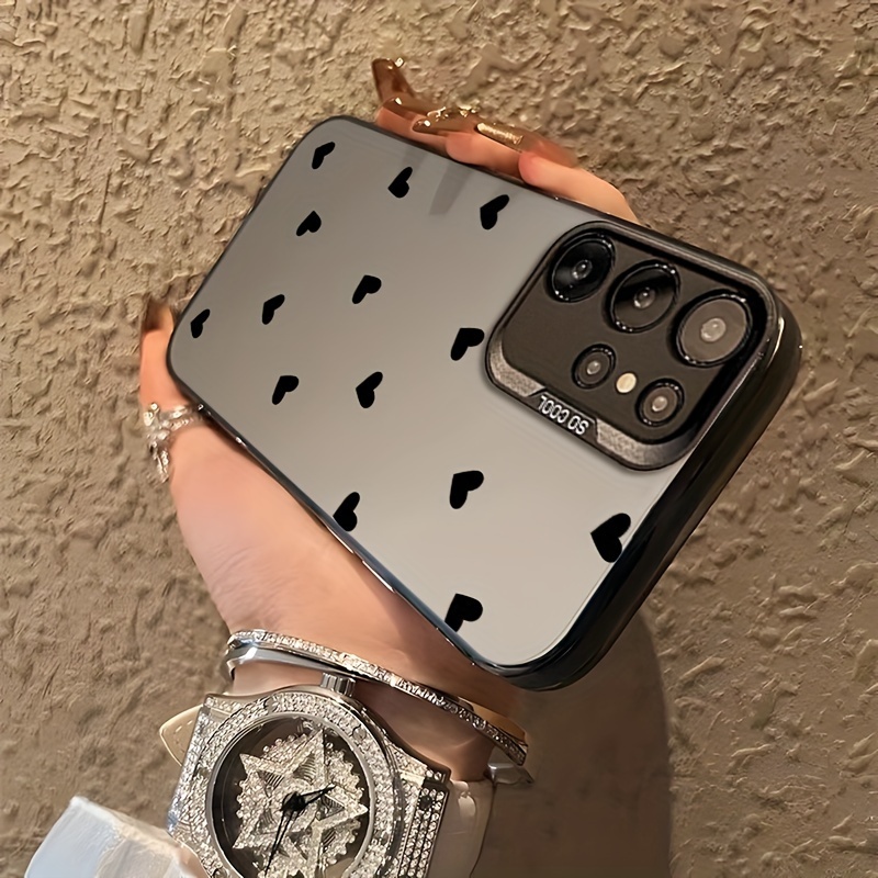 Love Heart Pattern Hard Case F - Phone Cases Motorola Edge 2025 评论和价格