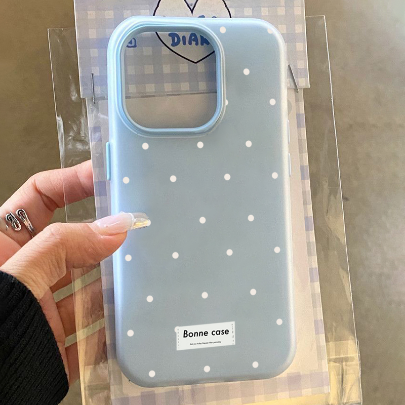 Cute White Polka Dots Design 2 - Phone Cases Polka Dot 评论和价格
