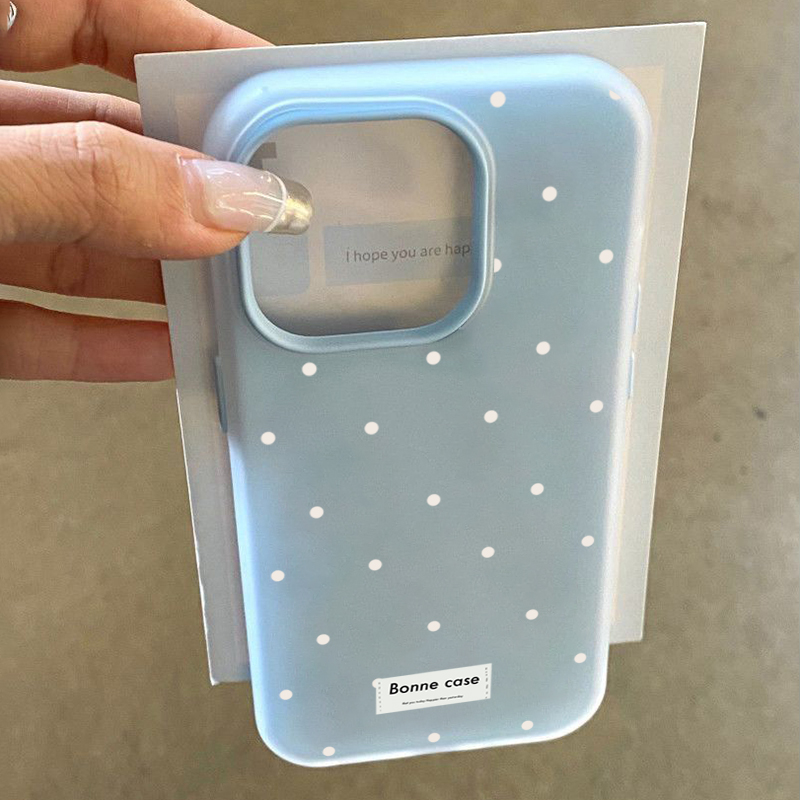Cute White Polka Dots Design 2 - Phone Cases Polka Dot 评论和价格