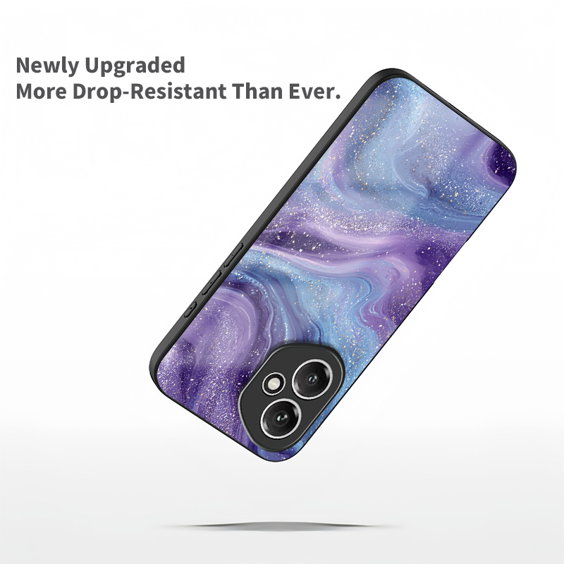 Marble Pattern Shockproof Phon - Phone Cases Honor 评论和价格