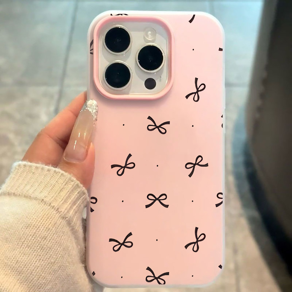 Cute Bow Polka Dot INS Phone C - Phone Cases Polka Dot 评论和价格