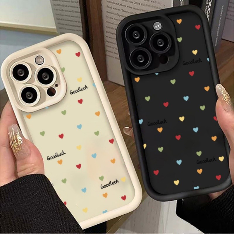 Cute Love Heart Graphic Phone  - Phone Cases Motorola Edge 2025 评论和价格