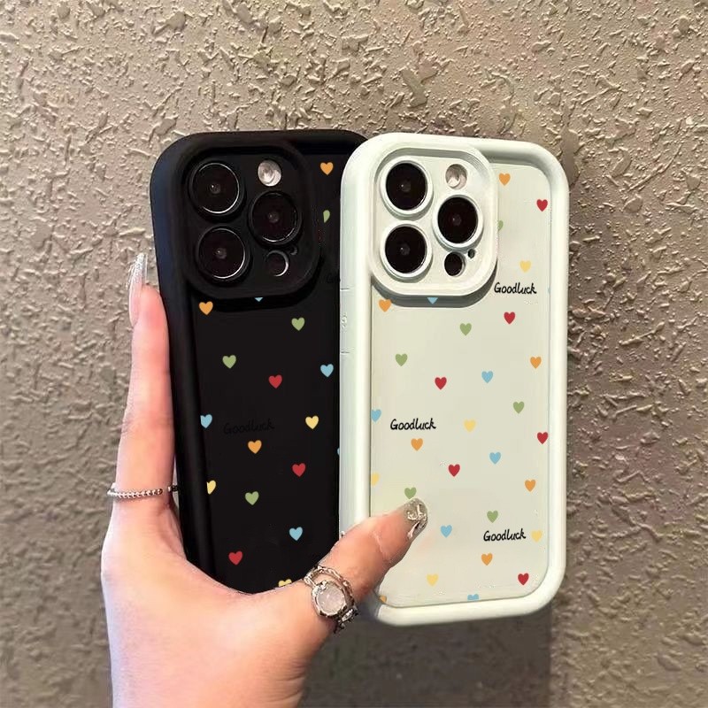 Cute Love Heart Graphic Phone  - Phone Cases Motorola Edge 2025 评论和价格