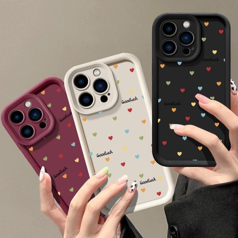 Cute Love Heart Graphic Phone  - Phone Cases Motorola Edge 2025 评论和价格