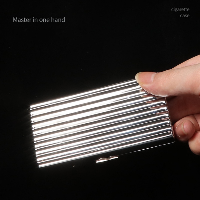 Metal Cigarette Case Slim 20 C - Slim Card Slot Case 评论和价格