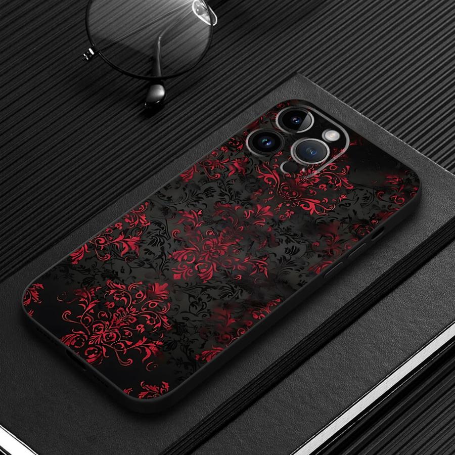 Black And Red Sexy Lace Phone  - Phone Cases Xs Iphone 评论和价格