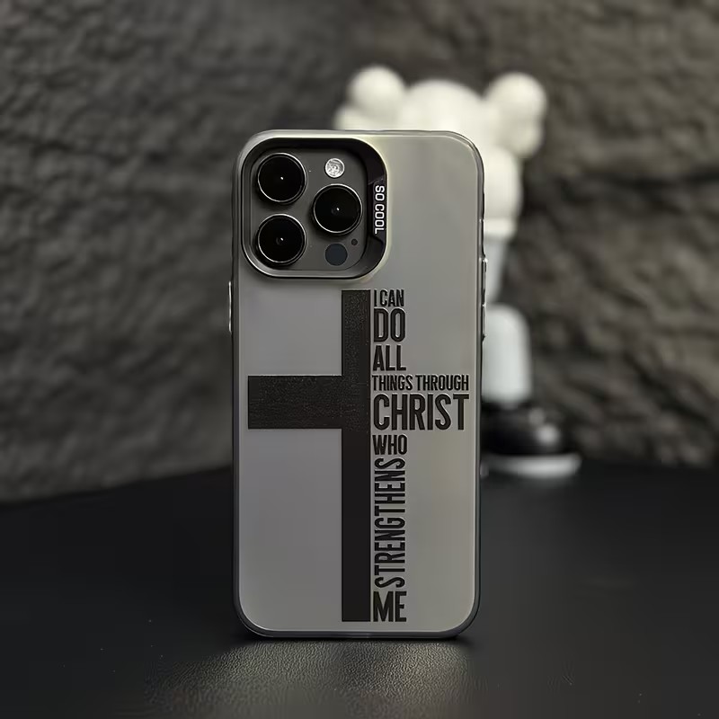 Anti Fingerprint Cross Bible P - Phone Cases Xs Iphone 评论和价格