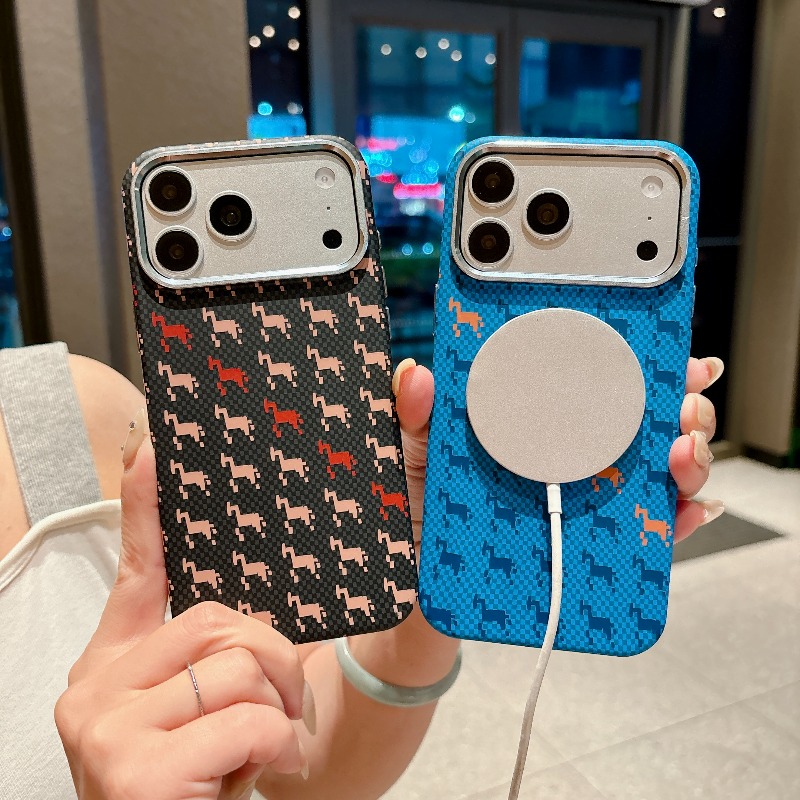 Luxury Horse Pattern Kevlar Ma - Phone Cases Horse 评论和价格