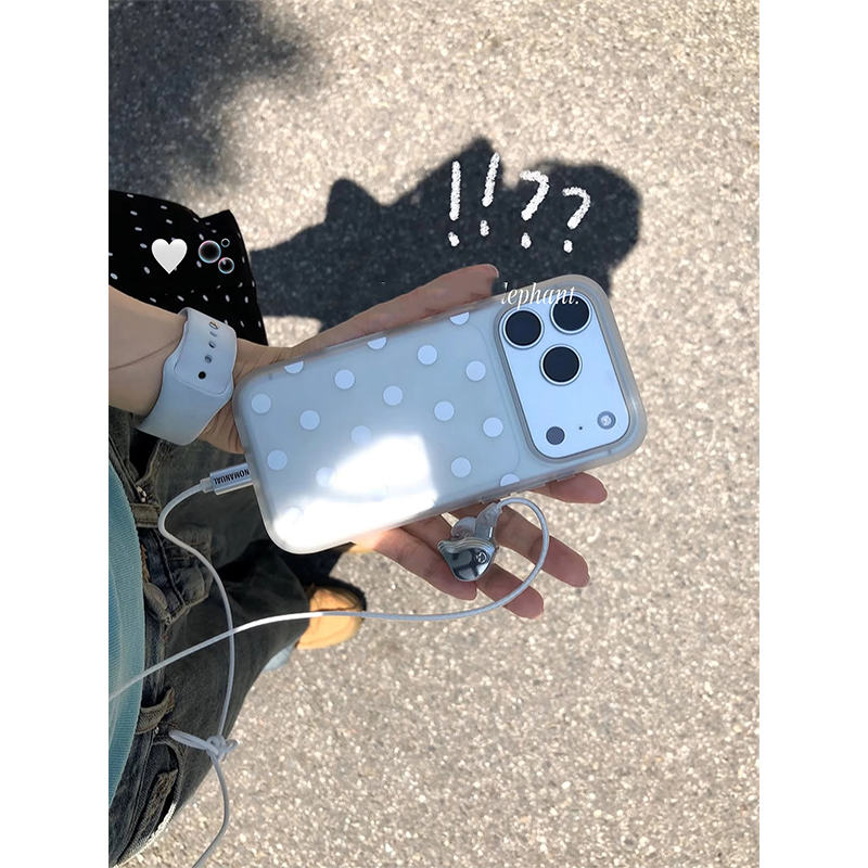 Simple Angel White Polka Dot C - Phone Cases Polka Dot 评论和价格