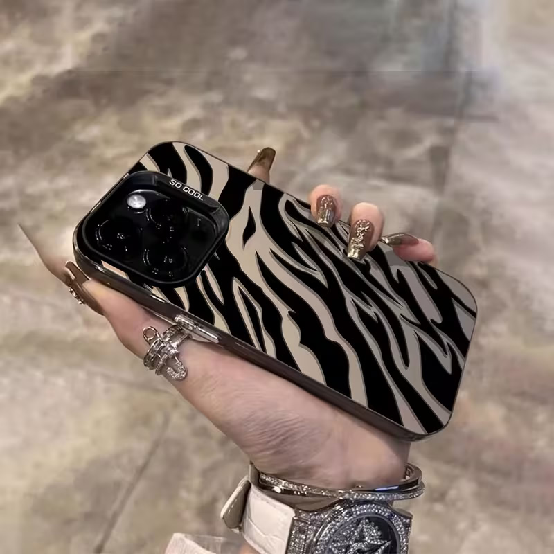 Zebra Pattern Black Advanced I - Phone Cases Xs Iphone 评论和价格
