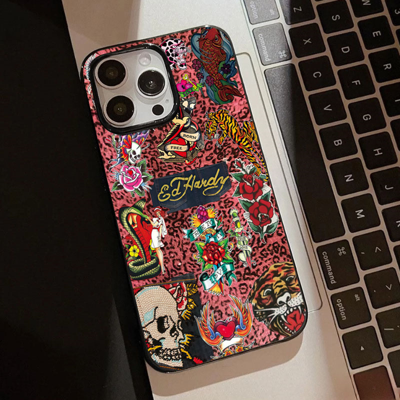 Leopard Print Skull Snake Tige - Phone Cases Leopard Print 评论和价格