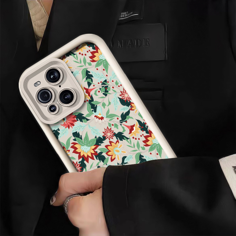 Flower Print Phone Case For Mo - Phone Cases Motorola 评论和价格