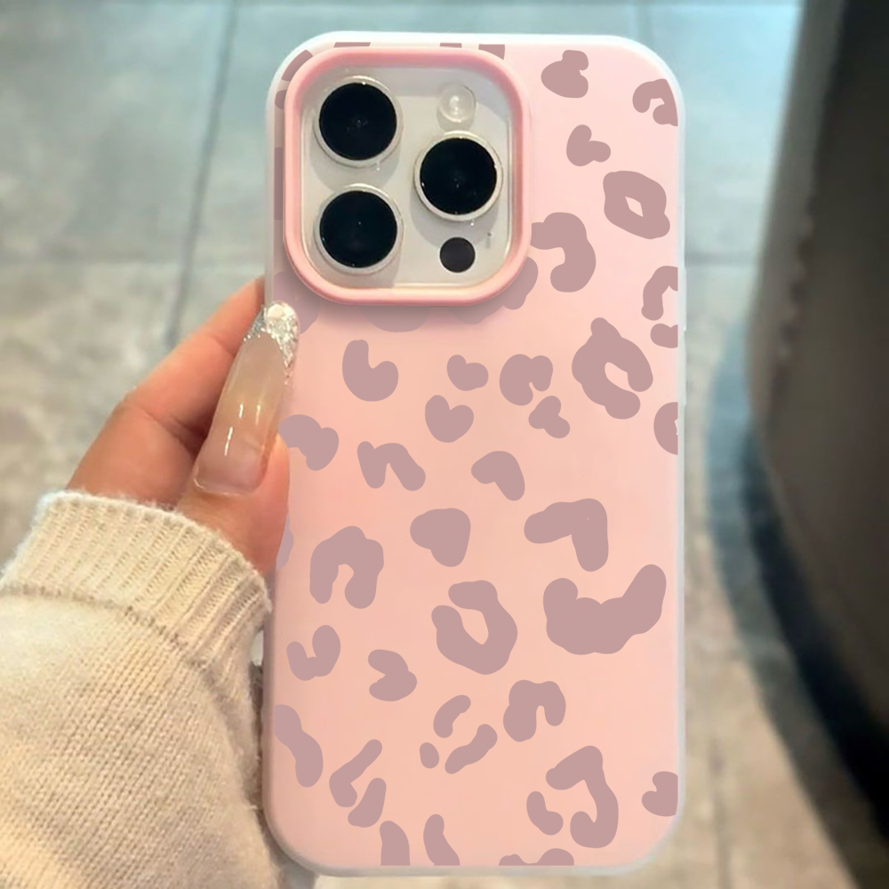 Leopard Print Candy Color SIli - Phone Cases Leopard Print 评论和价格