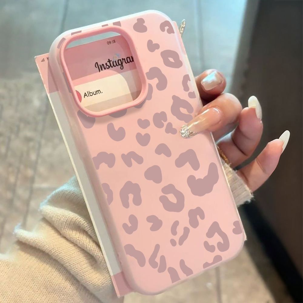 Leopard Print Candy Color SIli - Phone Cases Leopard Print 评论和价格