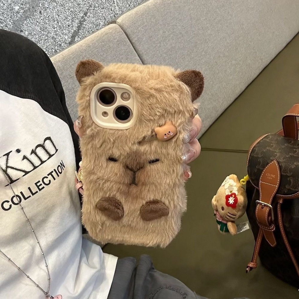 Luxury Capybara Fluffy Fur Pho - Phone Cases For Iphone 11 评论和价格