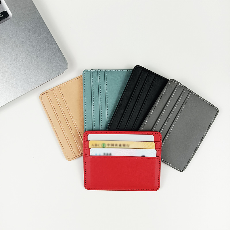 PU Leather ID Card Case - Slim - Slim Card Slot Case 评论和价格