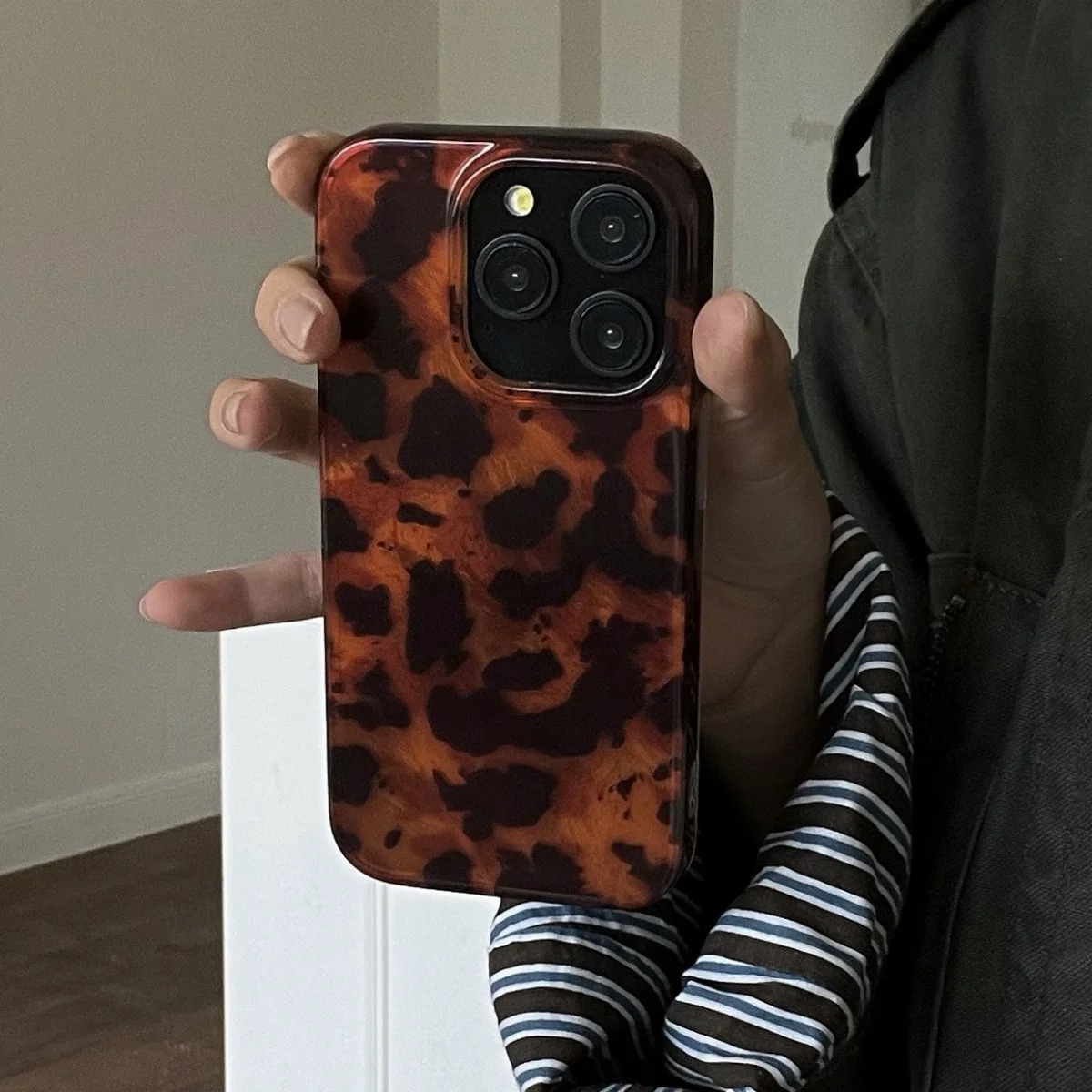 Retro Amber Texture Laser Phon - Phone Cases Xs Iphone 评论和价格