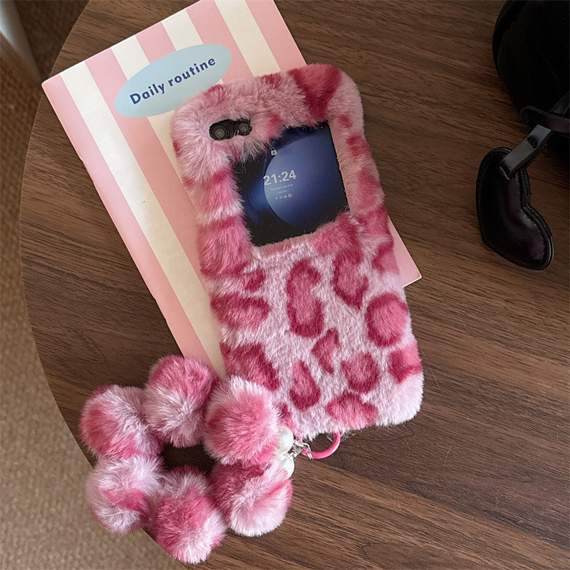 Fashion Leopard Print Fluffy P - Phone Cases Leopard Print 评论和价格