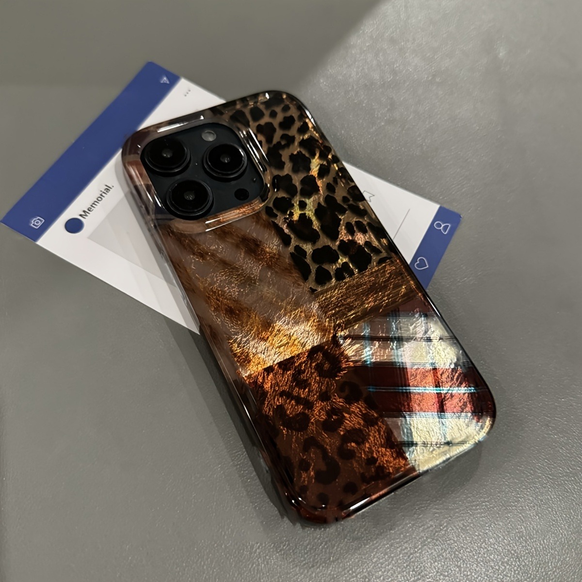 High-End Leopard Print And Tin - Phone Cases Leopard Print 评论和价格