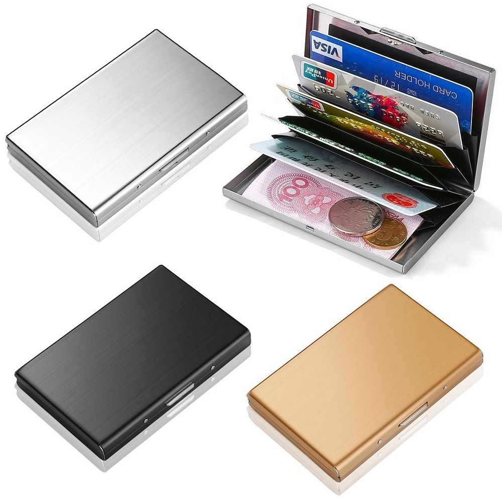 2026 6 Slots Stainless Credit  - Slim Card Slot Case 评论和价格