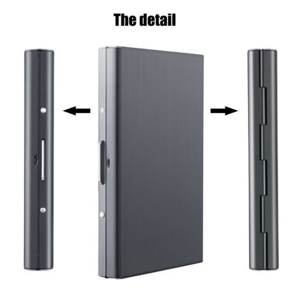 Slim Stainless Steel RFID Card - Slim Card Slot Case 评论和价格