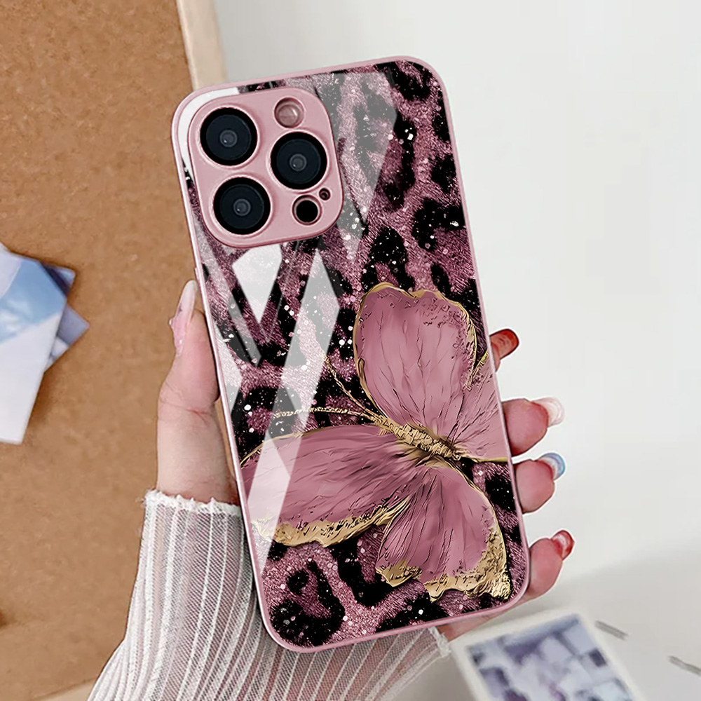 Butterfly Leopard Print Phone  - Phone Cases Leopard Print 评论和价格