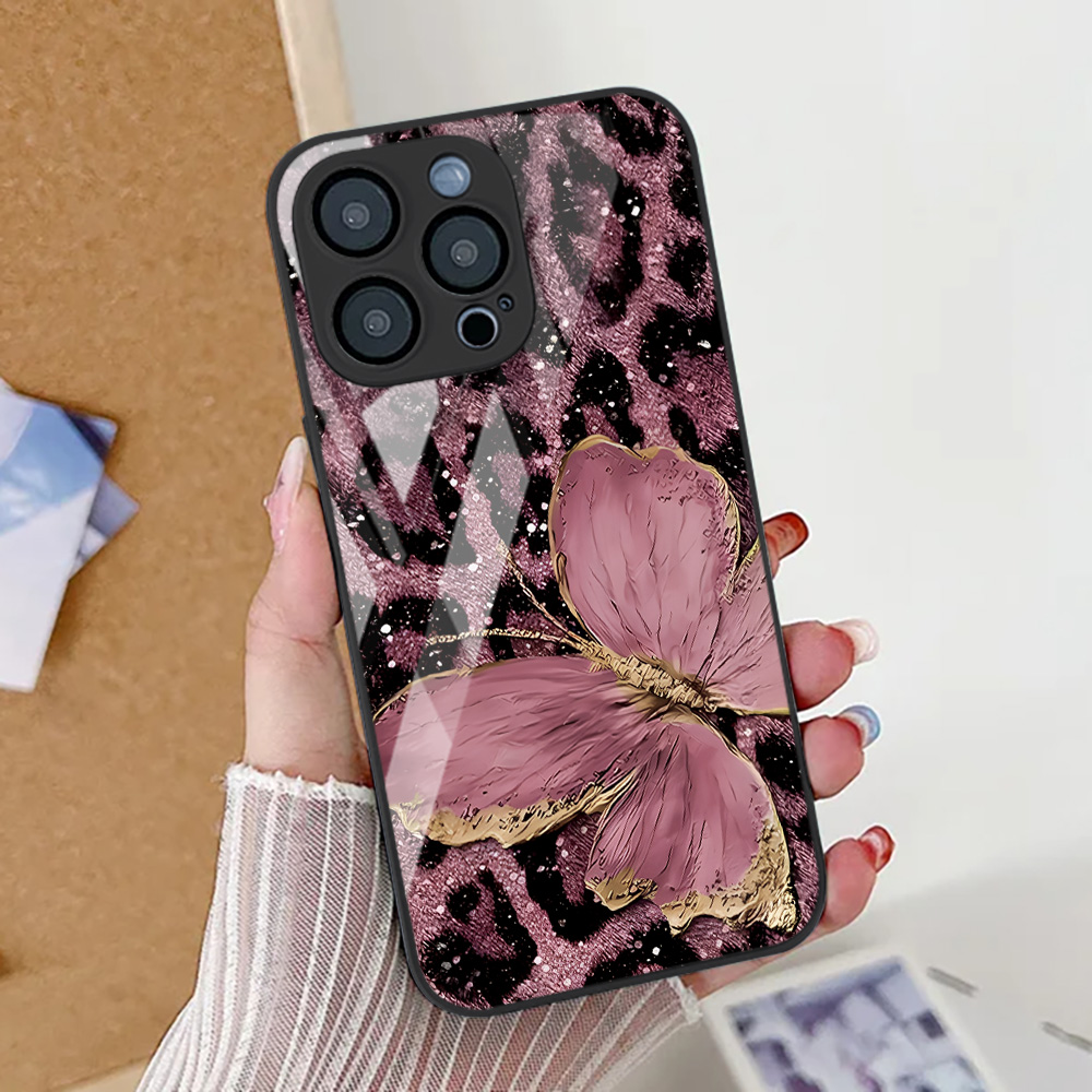 Butterfly Leopard Print Phone  - Phone Cases Leopard Print 评论和价格