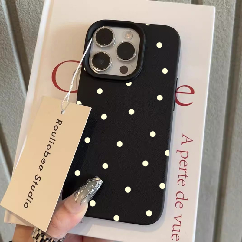 Personality ins Simple Cute Po - Phone Cases Polka Dot 评论和价格