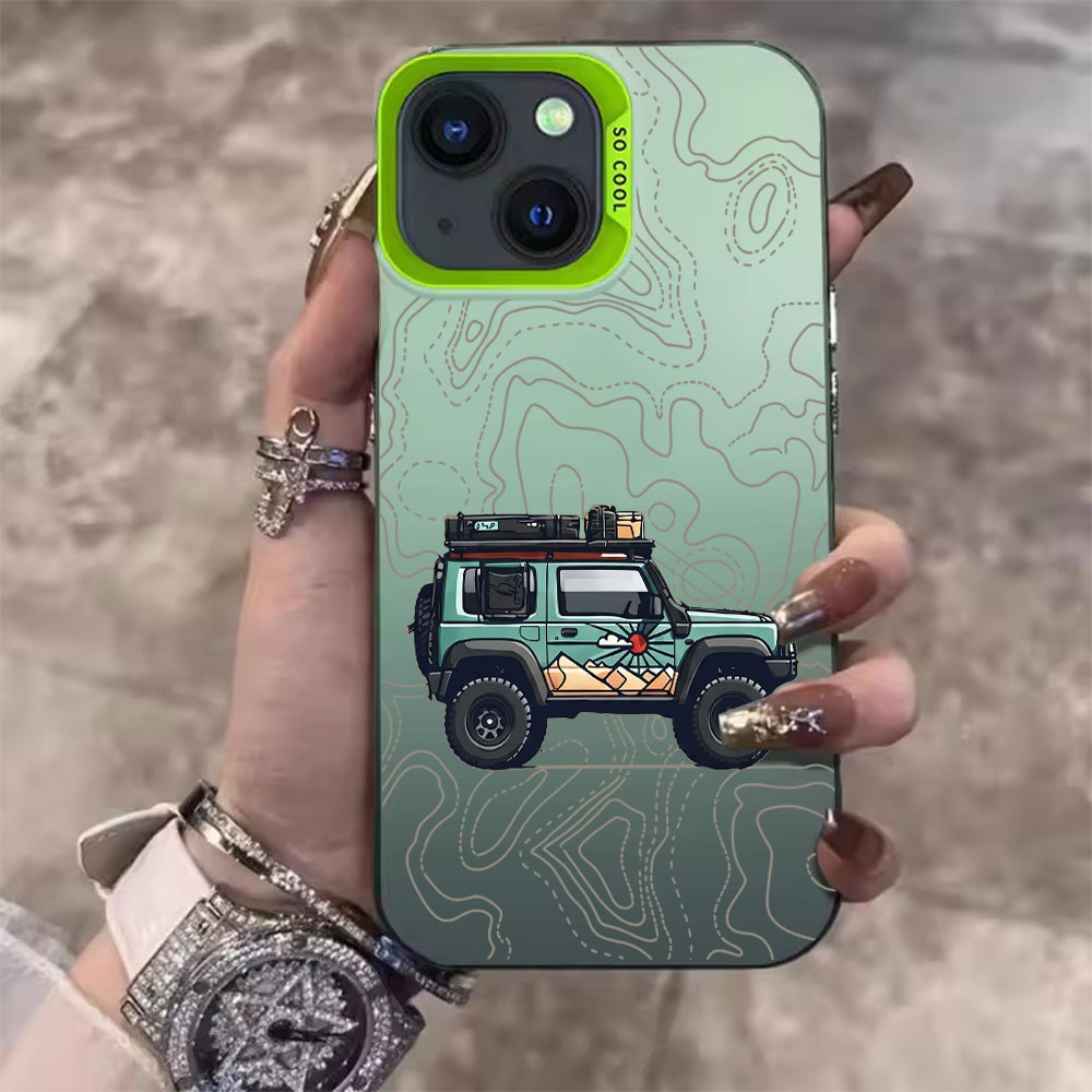 Simple Car Pattern Phone Case  - Phone Cases Xs Iphone 评论和价格