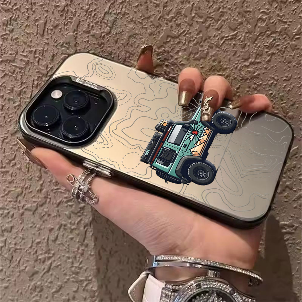 Simple Car Pattern Phone Case  - Phone Cases Xs Iphone 评论和价格
