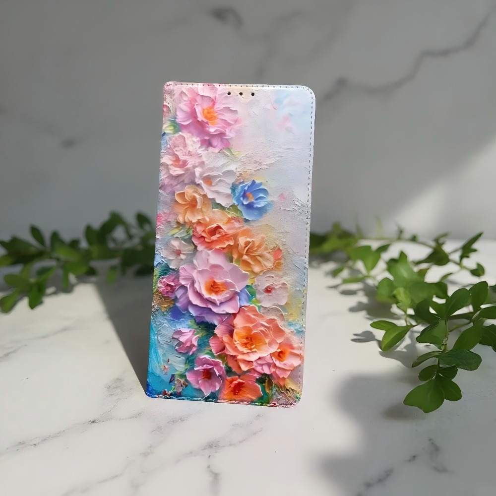 Painted Magnetic Flip Leather  - Phone Cases Galaxy S23 评论和价格