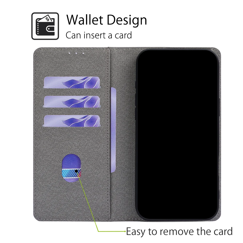 Painted Magnetic Flip Leather  - Phone Cases Galaxy S23 评论和价格