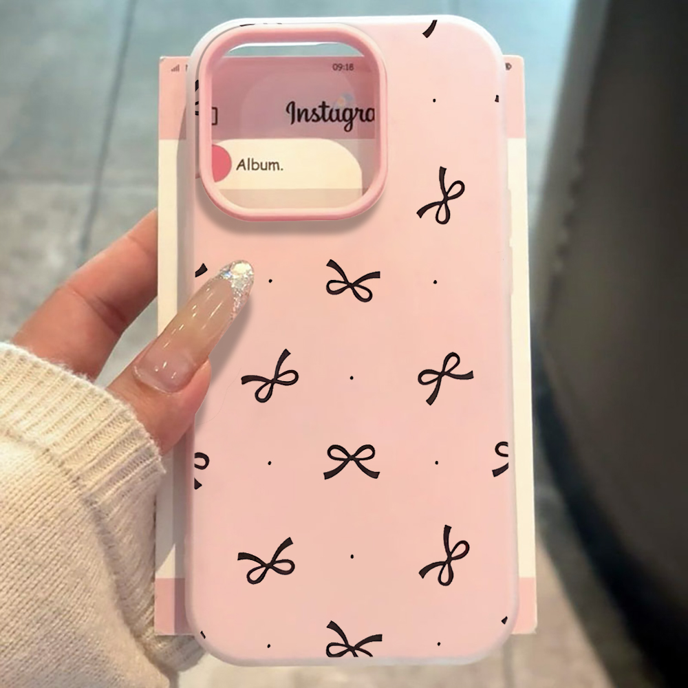 Cute Bow Polka Dot INS Phone C - Phone Cases Polka Dot 评论和价格
