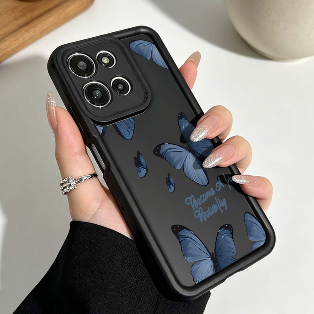 Retro Butterfly pattern Cover  - Phone Cases Motorola Edge 2025 评论和价格
