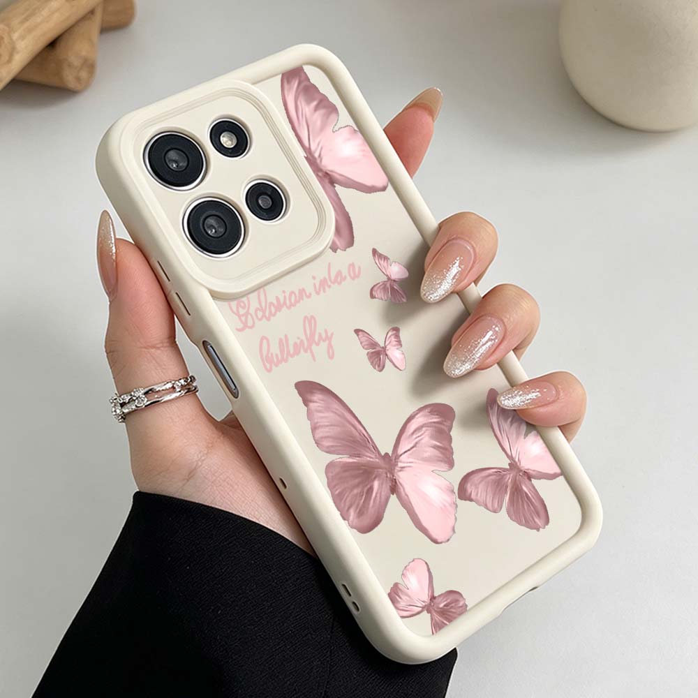 Retro Butterfly pattern Cover  - Phone Cases Motorola Edge 2025 评论和价格