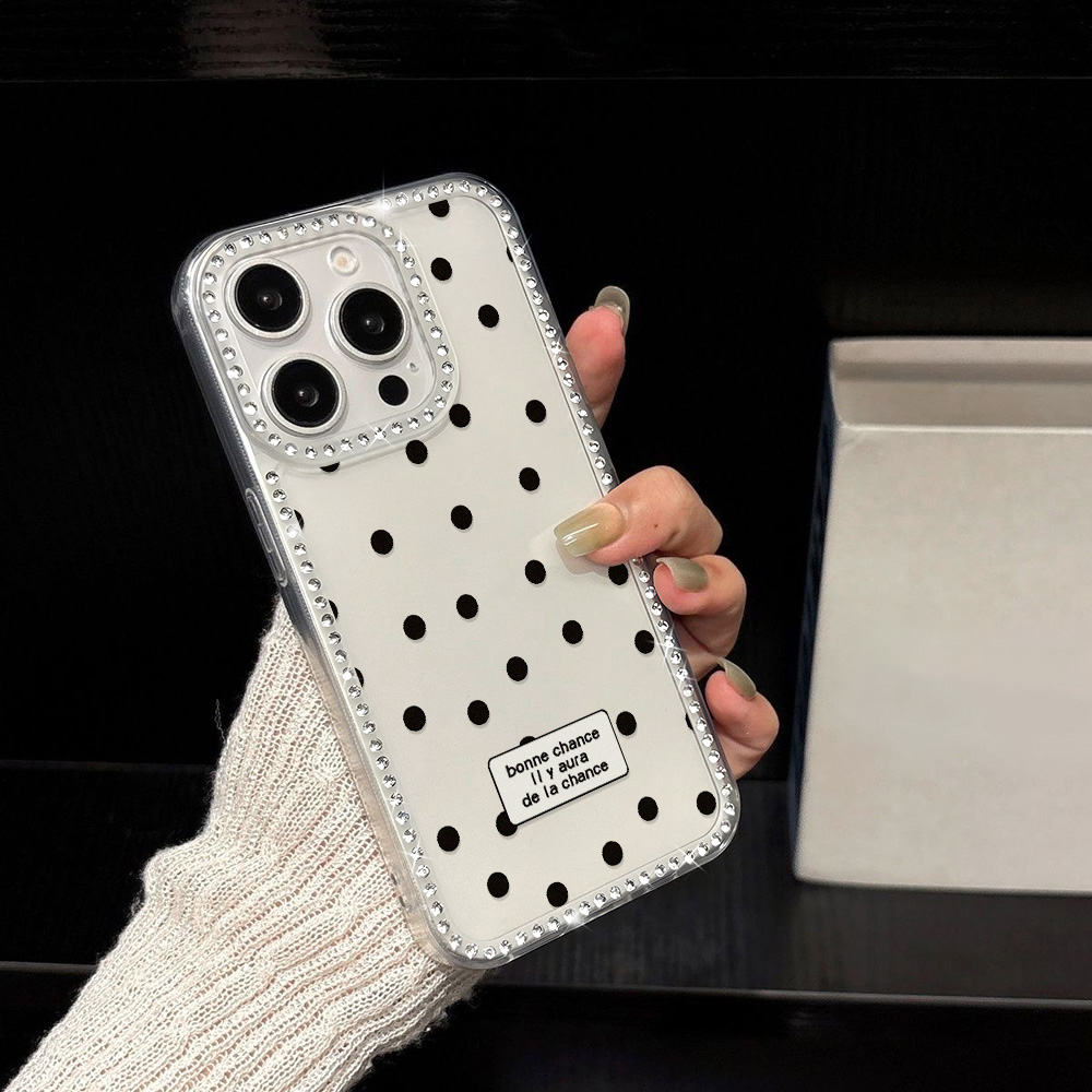 Painted Phone Case for Apple i - Phone Cases Polka Dot 评论和价格