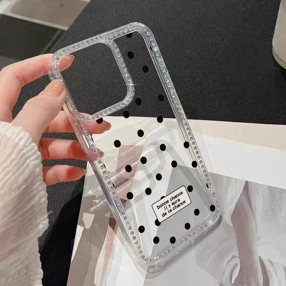 Painted Phone Case for Apple i - Phone Cases Polka Dot 评论和价格