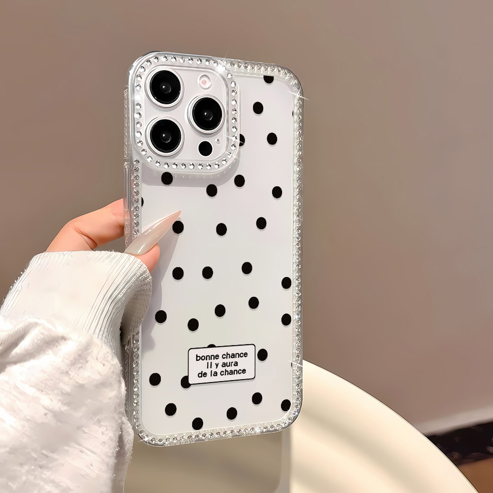 Painted Phone Case for Apple i - Phone Cases Polka Dot 评论和价格