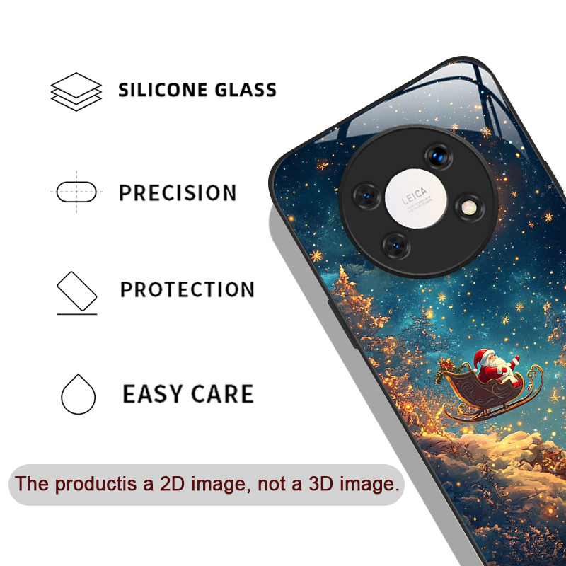 Cute Christmas Santa Claus Pat - Phone Cases Honor 评论和价格